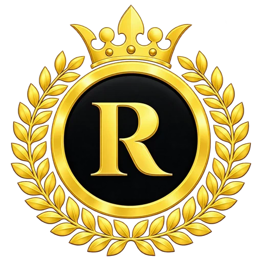 Ramya Gold Finance crowned R logo